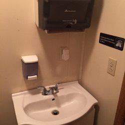 Melanie's Family Restaurant - Clean bathrooms with a singing Bass in the Men's room
