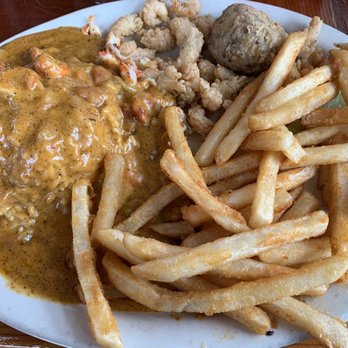 Crazy Alan's Swamp Shack - Captain Crazy Alan 's Cajun Crawfish Combo - Seafood Near Me - Kemah, Texas