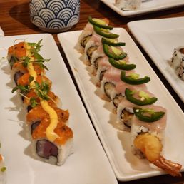 Texas Hamachi Rolls Texas Hamachi Rolls