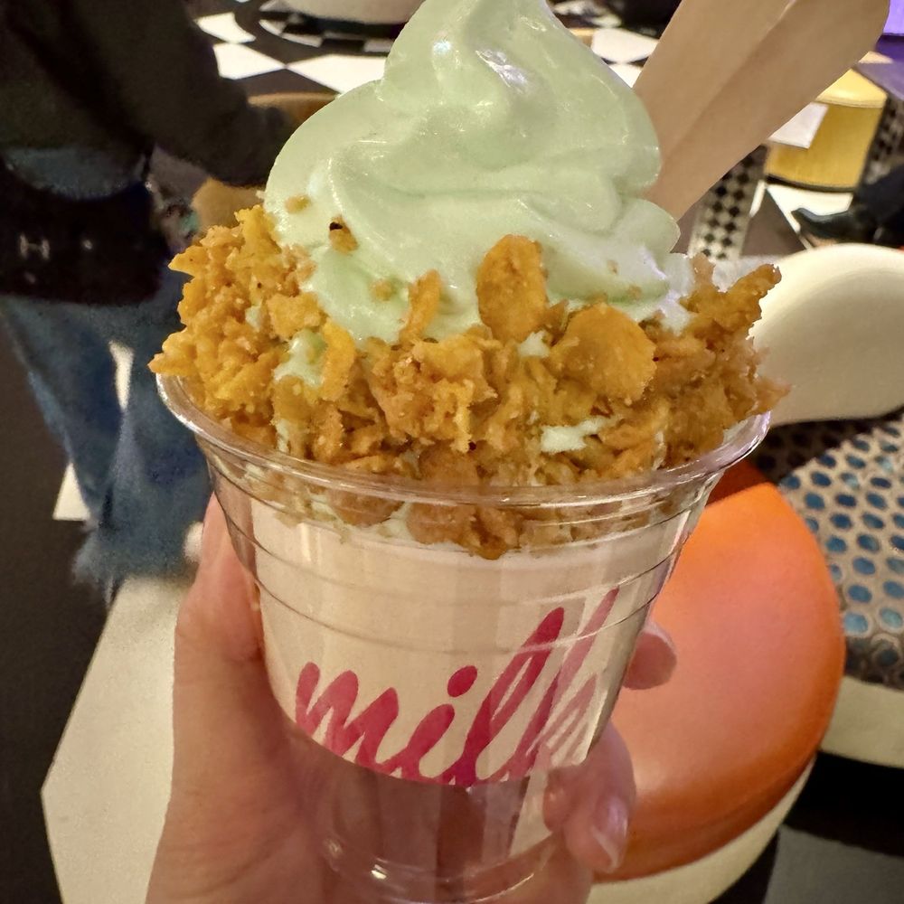 Milk Bar - mint soft serve with cornflakes - Desserts Near Me - Las Vegas, Nevada Milk Bar - mint soft serve with cornflakes - Desserts Near Me - Las Vegas, Nevada