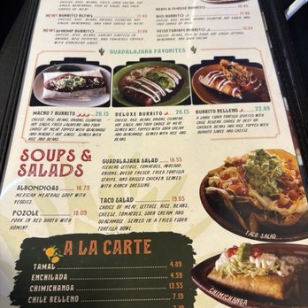 Guadalajara Grill - 9/12/26: menu - Mexican Near Me - Reno, Nevada