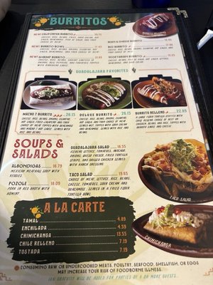 Menu photo 2 Guadalajara Grill Reno, NV