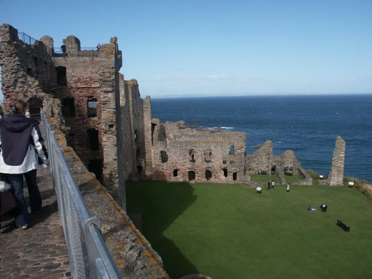 Tantallon Castle by null