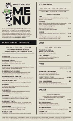 Bones' Burgers by null
