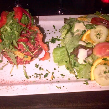 Instants Gourmands - Tartare façon César (tomates séchées, copeaux de parmesan) - French Near Me - Lille, 59