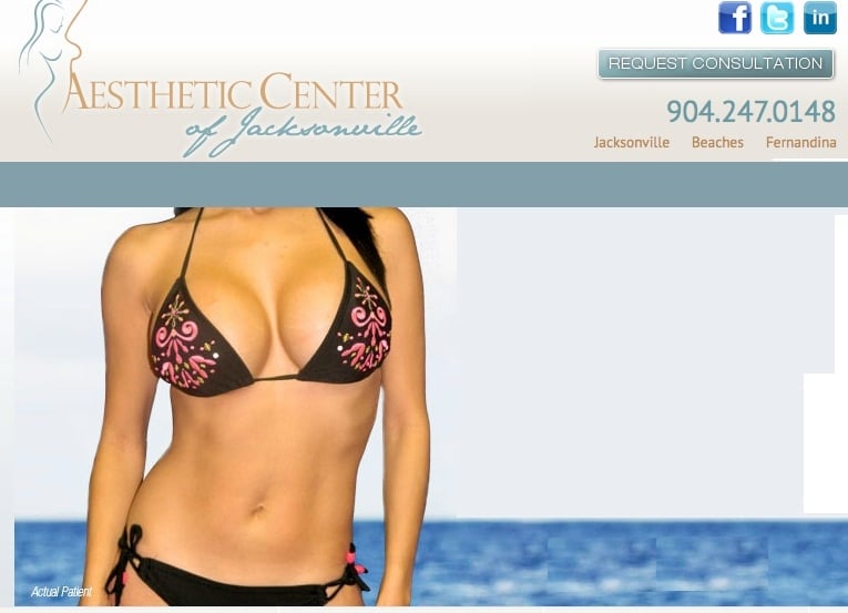 Aesthetic Center of Jacksonville Logo
