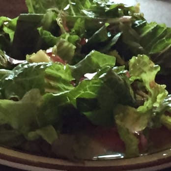 Frontier Bar & Supper Club - Mixed Greens Salad w/Huckleberry Vinaigrette on the side. - Steakhouses Near Me - Shelby, Montana