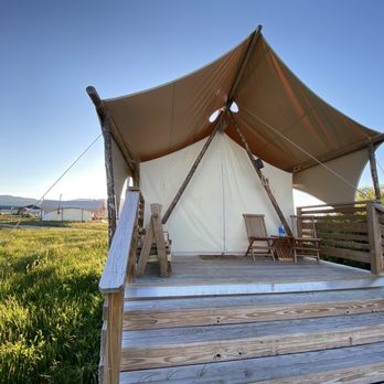 Under Canvas West Yellowstone - Safari Tent - Campgrounds Near Me - West Yellowstone, Montana