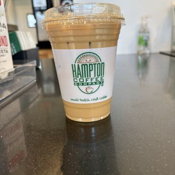Hampton Coffee Company - Small latte - Cafes Near Me - Aquebogue, New York Hampton Coffee Company - Small latte - Cafes Near Me - Aquebogue, New York