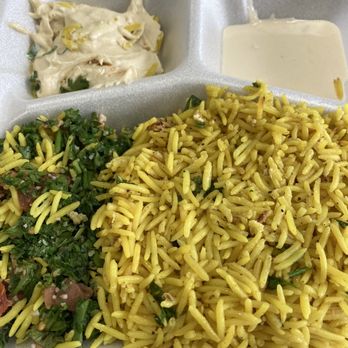 Beirut Grill and Deli - Yellow rice with nutmeg seasoning - Mediterranean Near Me - Oviedo, Florida