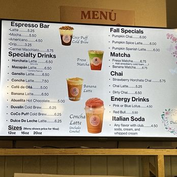 Dulce Café - Menu - Coffee & Tea Near Me - Puyallup, Washington