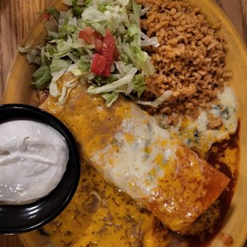 Rosita's Fine Mexican Food - Supreme burrito plate. Awful. - Mexican Near Me - Mesa, Arizona