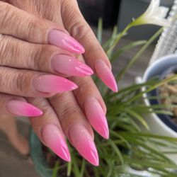 Builder gel Ombré.