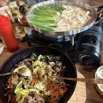 Gangsan - Brisket suyuk and bulgogi bibimbap - Korean Near Me - Redwood City, California
