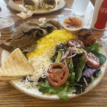 Kabob Lounge - Gyro plate - Mediterranean Near Me - San Diego, California Kabob Lounge - Gyro plate - Mediterranean Near Me - San Diego, California