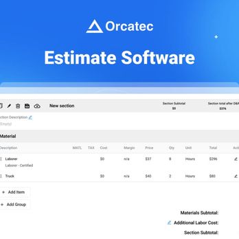Orcatec - Orcatec - Estimate Software

Field Service Estimate Software
Elevate Your Business with Top Invoicing & Estimates Software - Software Development Near Me - San Diego, California