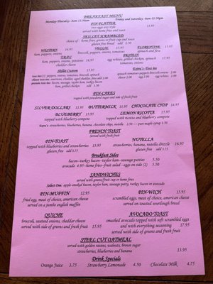 Menu photo 2 The Rolling Pin Cafe Westwood, NJ Menu photo 2 The Rolling Pin Cafe Westwood, NJ
