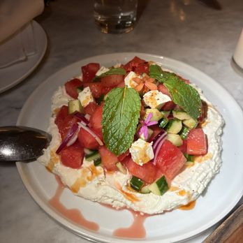 Ysabel - Watermelon Feta Salad - New American Near Me - West Hollywood, California Ysabel - Watermelon Feta Salad - New American Near Me - West Hollywood, California