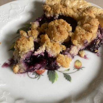 Shilling Hill Farm Catering - Blueberry crumble (plate is mine) - Bakeries Near Me - Washington, Pennsylvania Shilling Hill Farm Catering - Blueberry crumble (plate is mine) - Bakeries Near Me - Washington, Pennsylvania