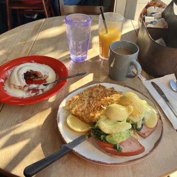 The Eating Room - Bomb eggs bene and giant cinnamon roll! Always great I've been craving this one since the last time! Highly recommend - American Near Me - Redlands, California The Eating Room - Bomb eggs bene and giant cinnamon roll! Always great I've been craving this one since the last time! Highly recommend - American Near Me - Redlands, California