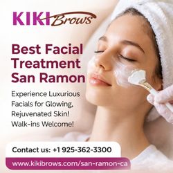 Kiki Brows - Glow naturally with our best facial treatments in San Ramon. Relax, refresh & rejuvenate your skin. Walk-ins welcome!