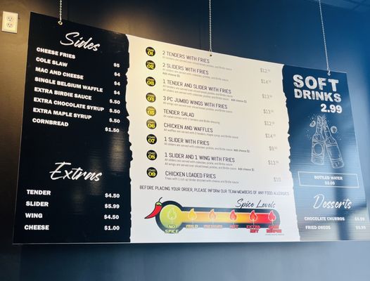 Menu photo 1 Birdies Hot Chicken Westwood, MA