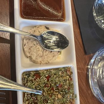 Alara - Sauces to accompany the Australian waguye strip - Salad Near Me - Cincinnati, Ohio