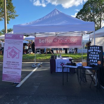 BetterChoice Cleaning Services - Hunter's Creek Fall festival booth - Home Cleaning Near Me - Orlando, Florida BetterChoice Cleaning Services - Hunter's Creek Fall festival booth - Home Cleaning Near Me - Orlando, Florida
