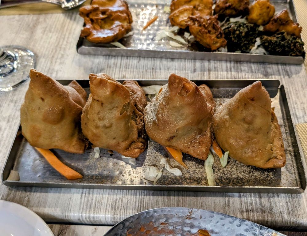 Food from Maharaj Indian Grill