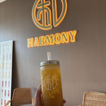 Harmony Tea Shoppe - Passionfruit & Pineapple Jasmine Green Tea - Bubble Tea Near Me - Orlando, Florida