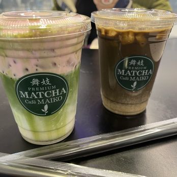 Matcha Cafe Maiko - Sakura Foam Matcha Latte, Maple Oat Hojicha Latte - Ice Cream & Frozen Yogurt Near Me - Flushing, New York