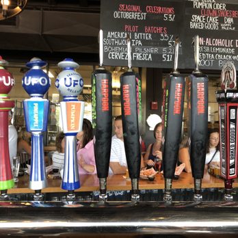 Harpoon Brewery - Bar Taps. - Breweries Near Me - Boston, Massachusetts Harpoon Brewery - Bar Taps. - Breweries Near Me - Boston, Massachusetts
