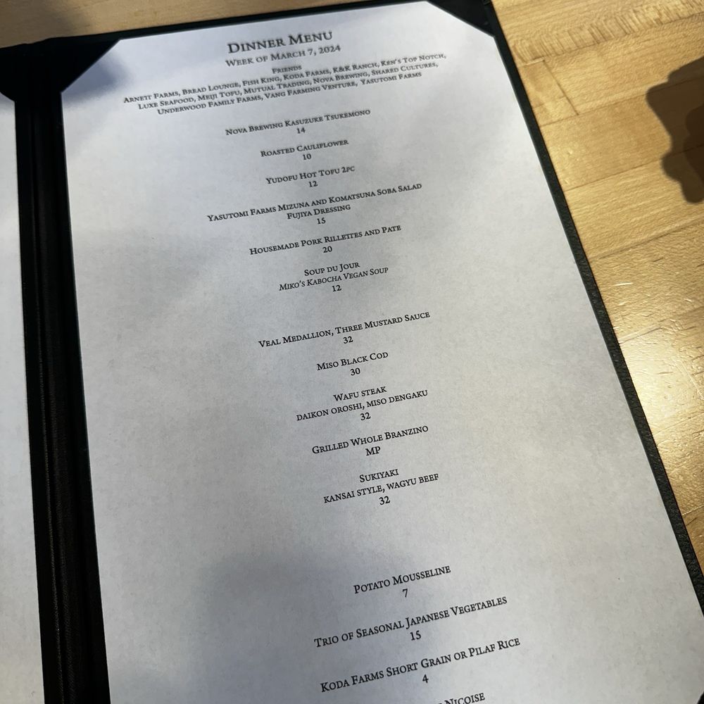 Azay - Dinner Menu - Japanese Near Me - Los Angeles, California Azay - Dinner Menu - Japanese Near Me - Los Angeles, California