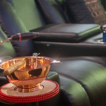 Platinum Cigar Lounge - a copper ice bucket with a lime slice in it - Cigar Bars Near Me - Miami, Florida