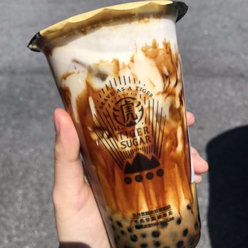TIGER SUGAR - brown sugar boba milk with cream mousse - Bubble Tea Near Me - Duluth, Georgia TIGER SUGAR - brown sugar boba milk with cream mousse - Bubble Tea Near Me - Duluth, Georgia