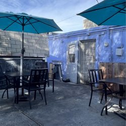 All Points Grill - Back patio area.