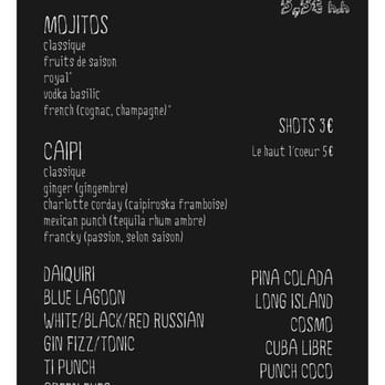 Haut les Coeurs - Cocktails - Bars Near Me - Paris, 75 Haut les Coeurs - Cocktails - Bars Near Me - Paris, 75