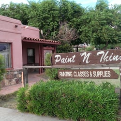 Paint'n Things - It's on a busy street so don't miss it!