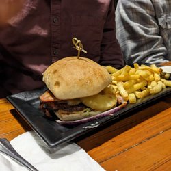 Rotating sandwich special: Hawaiian burger