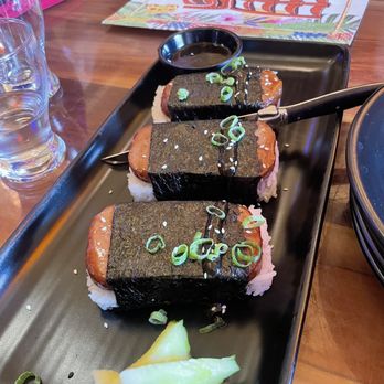 Cane Tiki Room - Spam musabi !! Really good!! 10/10! - Tiki Bars Near Me - Paso Robles, California Cane Tiki Room - Spam musabi !! Really good!! 10/10! - Tiki Bars Near Me - Paso Robles, California