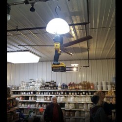 Pineview Discount Store - Amish owned, but generators power the store.