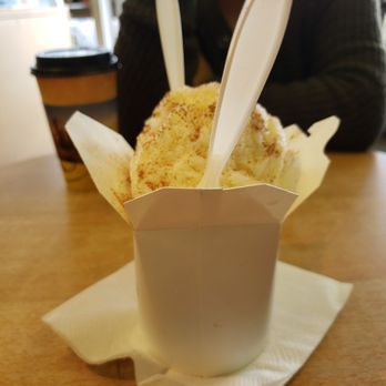 Horchata shaved ice