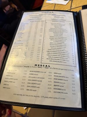 Menu photo 1 Baja Betty's San Diego, CA