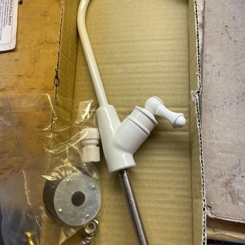 C Williams Plumbing - new filtered water faucet to be installed (replacing an old one) - Plumbing Near Me