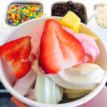 Yogurtland - Going healthy on the toppings - Ice Cream & Frozen Yogurt Near Me - Fair Oaks, California