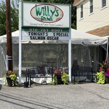 Willy's Kitchen - Exterior isn't so eye catching but the food is great! - American Near Me - Glen Burnie, Maryland Willy's Kitchen - Exterior isn't so eye catching but the food is great! - American Near Me - Glen Burnie, Maryland