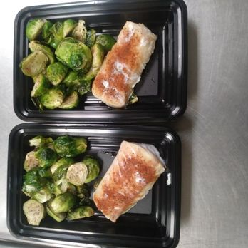 Fit Chef Texas - Baked Cod with Roasted Brussels Sprouts - Caterers Near Me - Pearland, Texas Fit Chef Texas - Baked Cod with Roasted Brussels Sprouts - Caterers Near Me - Pearland, Texas