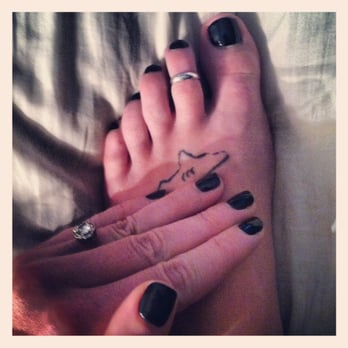 UB Spa Nails - The best, dead on, mint BLACK mani/Pedi from UB Nails - Nail Salons Near Me - Glenview, Illinois