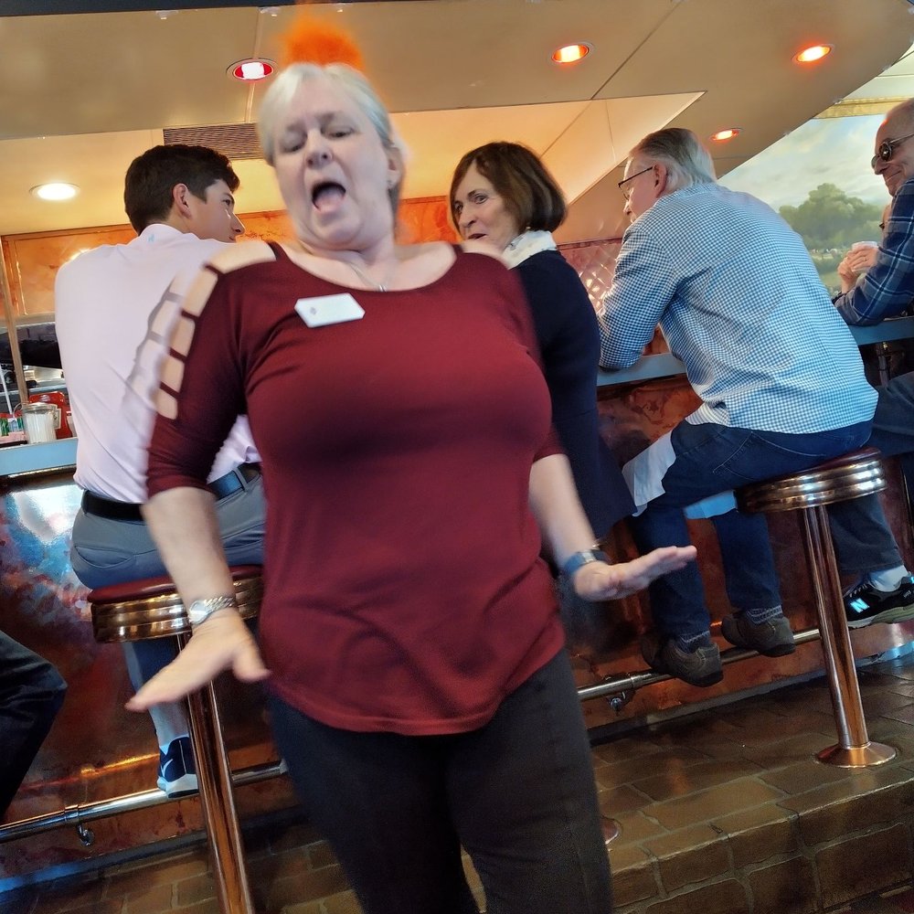 Annie's Cafe - Temecula - Annie dancing - Breakfast & Brunch Near Me - Temecula, California Annie's Cafe - Temecula - Annie dancing - Breakfast & Brunch Near Me - Temecula, California