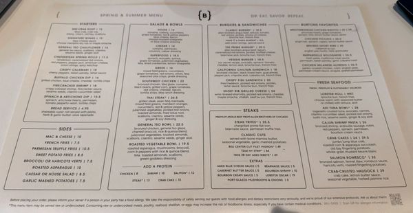 Menu photo 3 Burtons Grill & Bar Atlanta, GA Menu photo 3 Burtons Grill & Bar Atlanta, GA